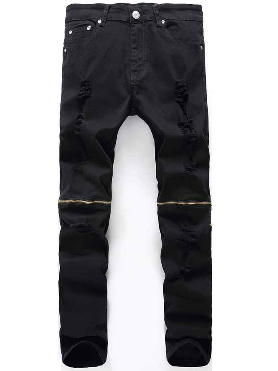 PANTS WITH ZIPPER