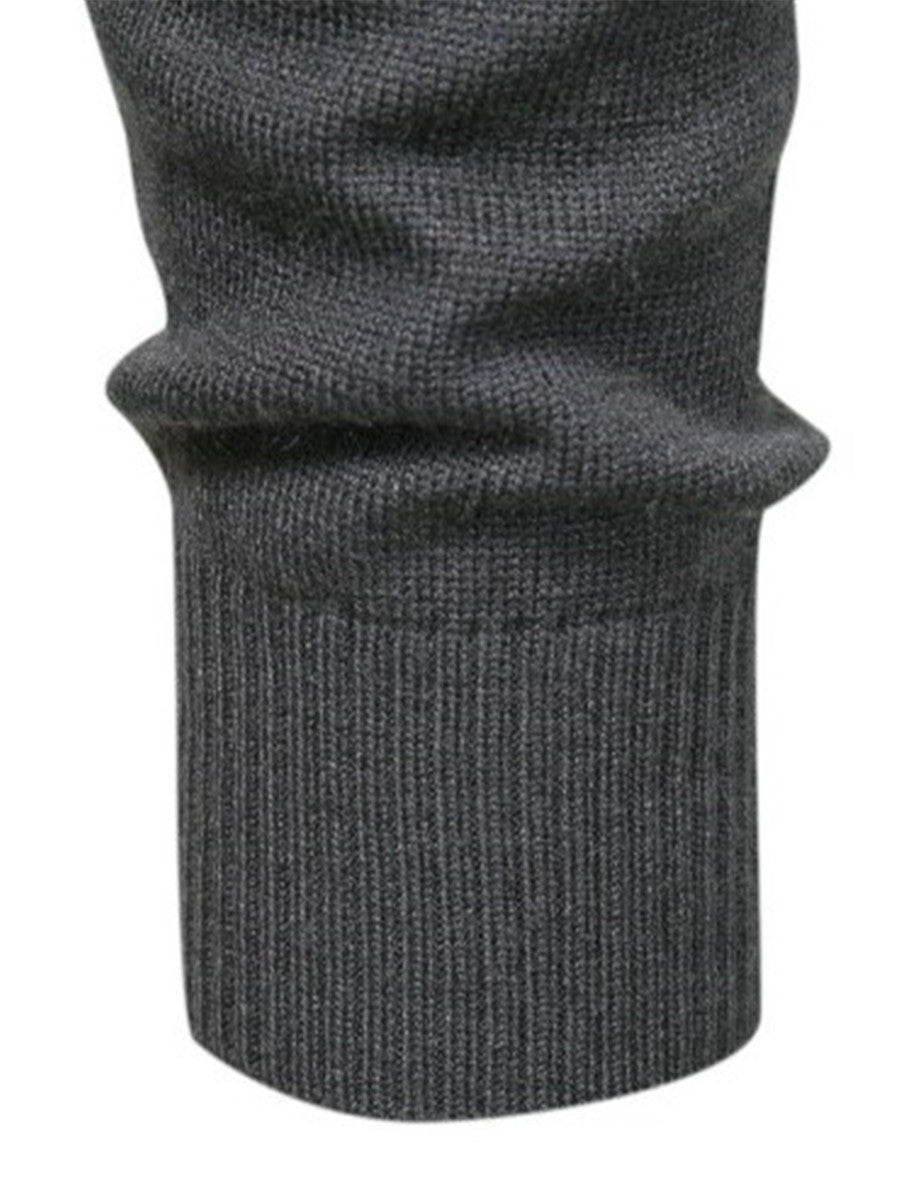 LONGBIDA Casual Cotton Men Sweater Pullovers Elasticity Fashion