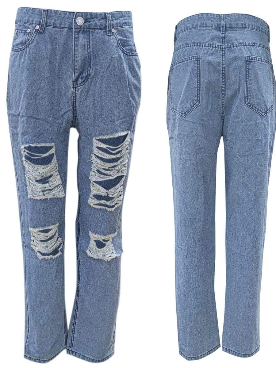 Judy Blue Mid-Rise Relaxed Jean with Patches - JB82525 – Italics Boutique