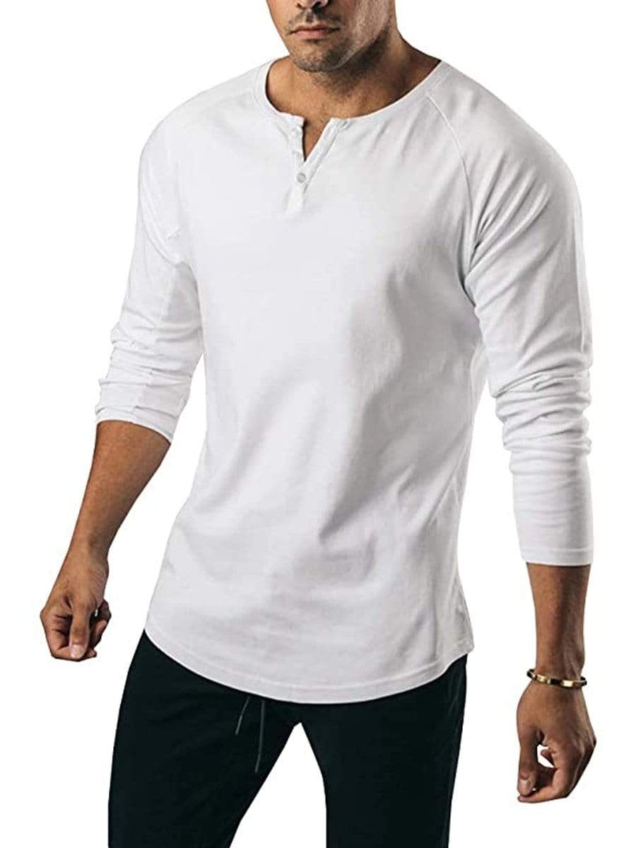 LONGBIDA Shirts Long Sleeve Regular Comfortable Slim Fit Fashion For Men