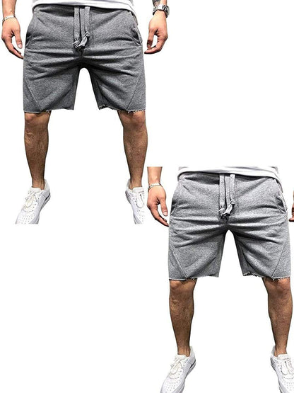 LONGBIDA Shorts Loose Fit Lightweight Quick Dry Training Pants For Men